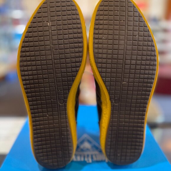 JOHN FLUEVOG FLYVOGS "WYNN" - OLIVE & YELLOW - MENS 9 or WOMENS 11 - Picture 4 of 5